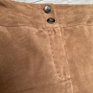 Suede Skirt